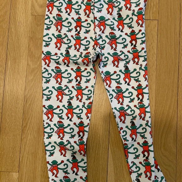 ROLLER RABBIT NWT UNISEX CHRISTMAS MONKET PAJAMAS SIZE 6 - Picture 3 of 3